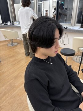 ビカム 名駅(become) メンズカット/曲がる縮毛矯正