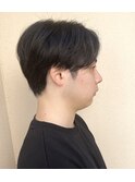 ナチュラルショートセンターパート