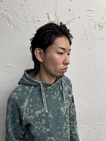 ヘアサロン エフ 渋谷(F)&nbsp;オールバックマレット