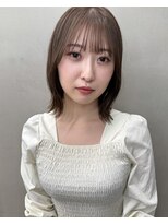 ドルセプラタ(Dulce plata)&nbsp;【kaN.】ボブレイヤー×マロンベージュ×髪質改善ストレート