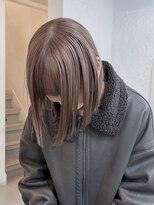 ミーム 原宿 表参道(meme)&nbsp;☆ハイトーンブリーチミルクティーカラーホワイトベージュカラー