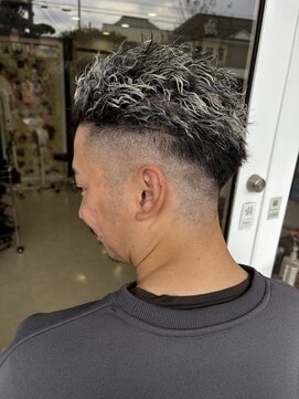 リラシー ヘアーアンドビューティー 龍ケ崎店(RELASY hair&beauty) 【ツイスパホワイトメッシュ】