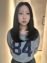 コト 福井大和田店(coto)&nbsp;福井レイヤー艶髪艶カラー髪質改善トリートメント顔周り