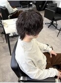 襟足ありツイストスパイラル