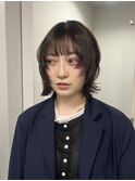 ブリーチなしブラウンベージュカラー
