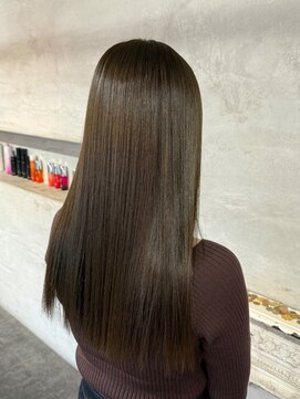 セットアップ 倉敷中庄店(SET-UP) (小顔) オリーブブラウン×オージュアトリートメント