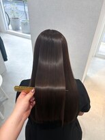 レンテ 千葉(LENTE)&nbsp;ラベンダーとシルバーを使った艶感ブラウンカラー