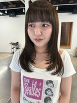 パーク(PARK)&nbsp;たっぷりレイヤーカットスタイル 小顔カット ワイドバング