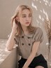 TVで話題の♪【外国人風/ツヤ髪】ケアブリーチWイルミナカラー+7種TR ￥12220