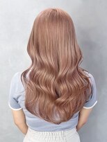 ヘアーデザインハル(hair desigin hal)&nbsp;ピンクベージュ