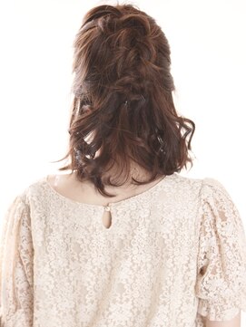 美容室ソラ 小岩店(sora) ゆる重フォルムがおしゃれ。ロマンティックハーフアップ【小岩】