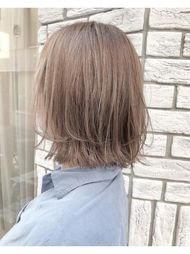 パーク(PAAQ) 【田中　智大】切りっぱなしボブ×レイヤーボブ(ベージュ)