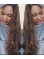 ディバイス カラーアンドエクステ(Device)&nbsp;【Device】透明感アッシュブラウン＋シールエクステ