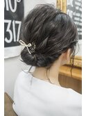 肩につくボブのアップstyle ヘアセット