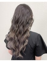 アウルム 下北沢(aurum)&nbsp;【ロング】ホワイト系エモグレージュ