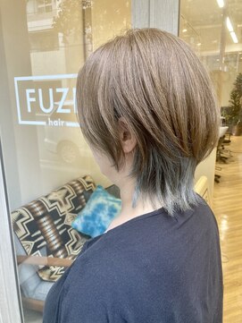 フューズ ヘア(FUZE hair) 似合わせミディアムウルフ★イルミナディープシー★
