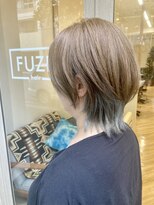 フューズ ヘア(FUZE hair) 似合わせミディアムウルフ★イルミナディープシー★