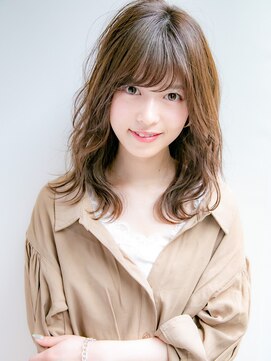 ロンド ルージュ 銀座店(Lond rouge) イメチェン外ハネボブ美髪ワイドバングレイヤー韓国ブリーチなし