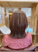 20代30代★スタイリング簡単♪イルミナ透明感アッシュベージュ