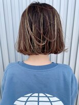 アンジュ 大豆島店(ange)&nbsp;ハイライトボブ[20代30代40代50代60代]