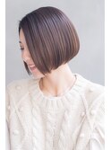 表参道roijir 大人ミニボブ×バイオレットアッシュ