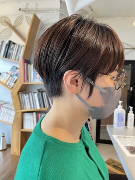 ア セカンド 清藤美容室第弐號(a sekand) コンパクトなショートヘアスタイル