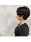 パーマハンサムショート