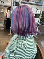 ザ オーダー(THE ORDER)&nbsp;ブルーとピンクとパープルのユニコーンカラー