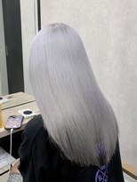 ロウル 渋谷(LOWRL)&nbsp;シルバーラベンダーカラー/ケアブリーチ/ダブルカラー