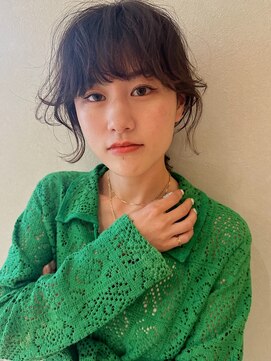 ノラギンザユー(NORA GINZA/U) ポイントパーマもみあげパーマ前髪パーマ簡単スタイリング