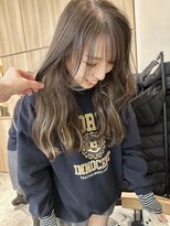 ウェイズトウキョウ 新宿店(Ways TOKYO)&nbsp;ハイライトベージュ　レイヤーカット　細めハイライト