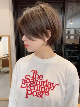 ロット 横浜店(lot) ハンサムショート/くびれヘア/大人ショート[横浜駅]