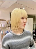 コンパクトまとまるパツっとレイヤーボブ/HONOKA