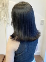 ランプ(Lamp) くびレイヤーグレーベージュニュアンスカラー白髪染め白髪ぼかし