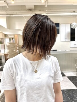 テテ(TETE) ボブ/切りっぱなしボブ/縮毛矯正