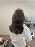 グレージュとレイヤーカット sayuri