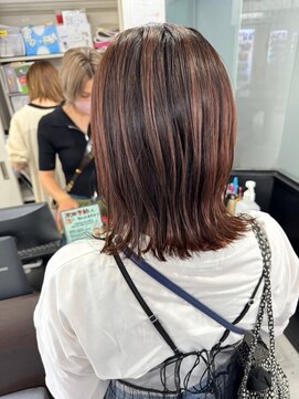 アイズ 本厚木(AIZU) 白髪ぼかしハイライト