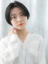 ドクターズ サロン ラブ(Dr's Salon LAB)&nbsp;髪質改善ヘルシースタイル暗髪ショートボブp古河30代40代