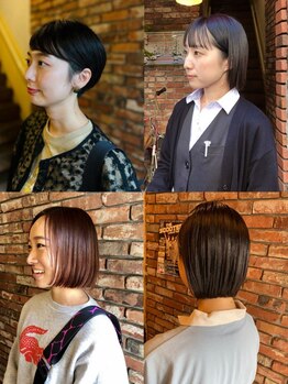 スウィーティーヘアー(swee tee × hair)の写真/ボブやショートをトレンド×似合わせスタイルなら【swee-tee×hair】毎朝のセットがラクに楽しくなる♪