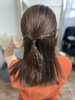 セニシエンタ(CENICIENTA)&nbsp;ハーフアップ