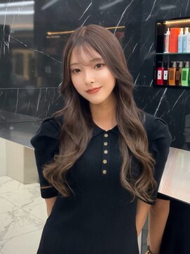 ラピス 渋谷本店(Lapis) ココアカラー/シールエクステ/ブリーチなし/レイヤーカット