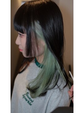 カフカ(CAFCA) 春のインナー半分で色違うカラー01【Taisuke】