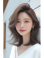 ヘアーズベリー 近鉄八尾店(hairs BERRY) ★くせ毛風カールレイヤーカットうる艶髪結べるボブ美髪透明感