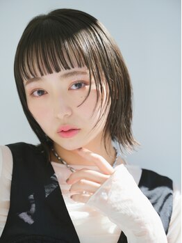 ロゴス バイ リトル(Logos by little)の写真/[カット＋オーガニックリタッチカラー（白髪染め）￥5500］なじみのいい色味で白髪も自然にカバーします
