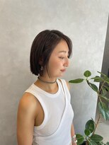 ポワントドゥピエ(pointes de pieds) きりっぱなしボブ