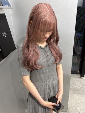 ペレ 梅田(PELE) ホワイトグレージュ/デジタルパーマ/チェリーブラウン/梅田