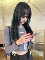 カシェ ホリエ(CACHE HORIE)&nbsp;ディープグリーン / ブリーチ / デザインカラー / 小谷