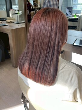 アウラ(AURA) 盛岡駅ダブルカラーブラウンピンクベージュカラーオリーブカラー