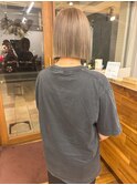 ダブルカラー　ベージュ