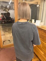 シロ(siro)&nbsp;ダブルカラー　ベージュ